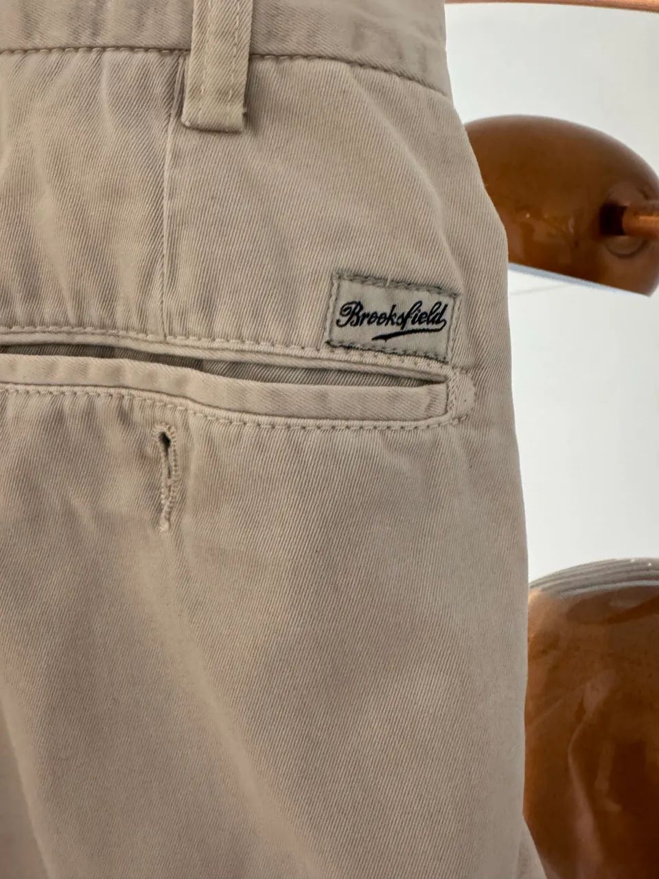 Calça brooksfield 54 100% algodão  - Foto 3