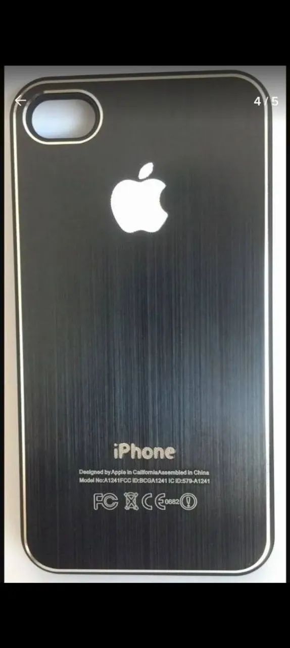 2 Capas celuluar IPhone 4 e 4S ( novo ) 