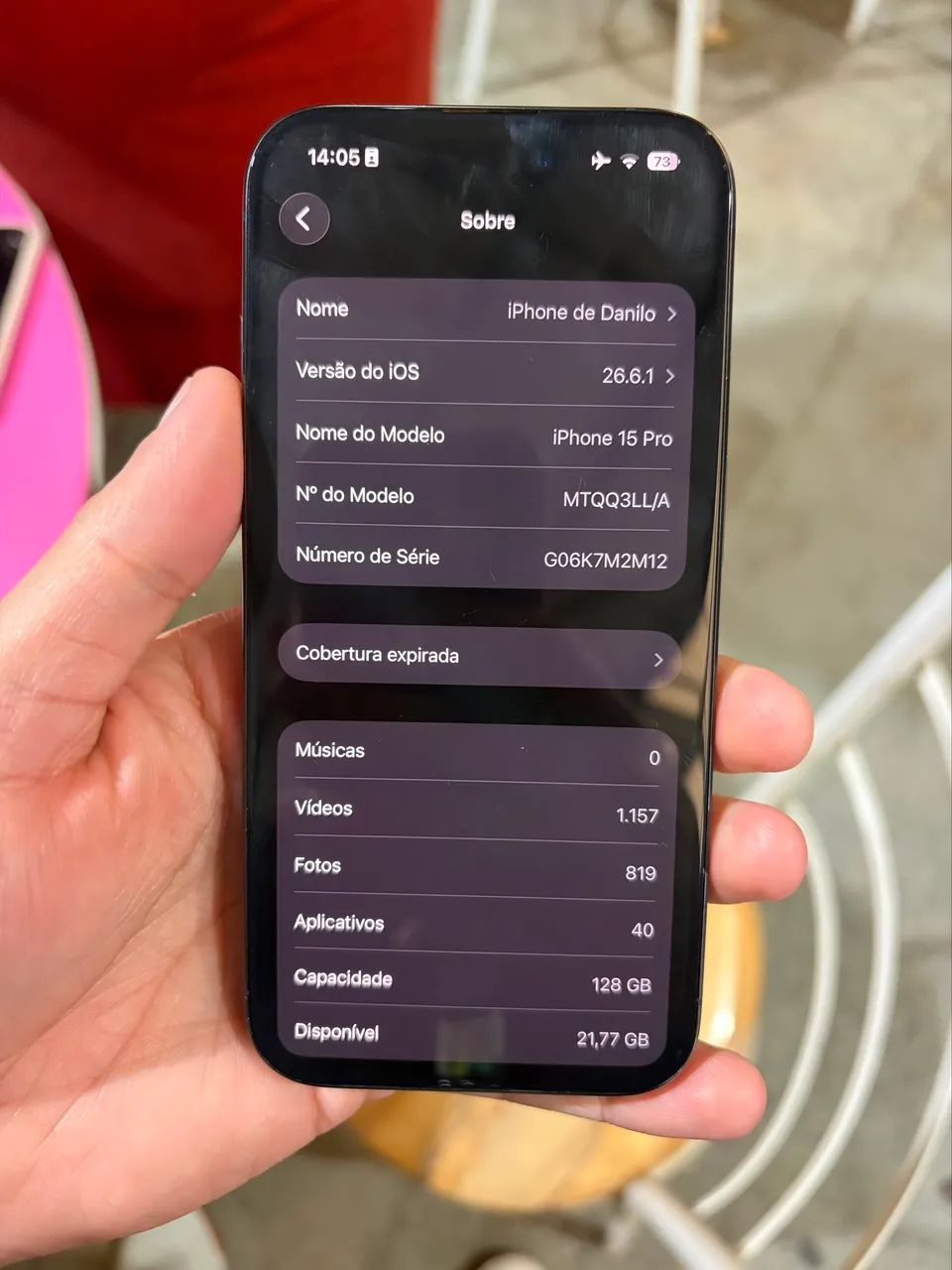 iPhone 15 pro 128GB - Foto 3
