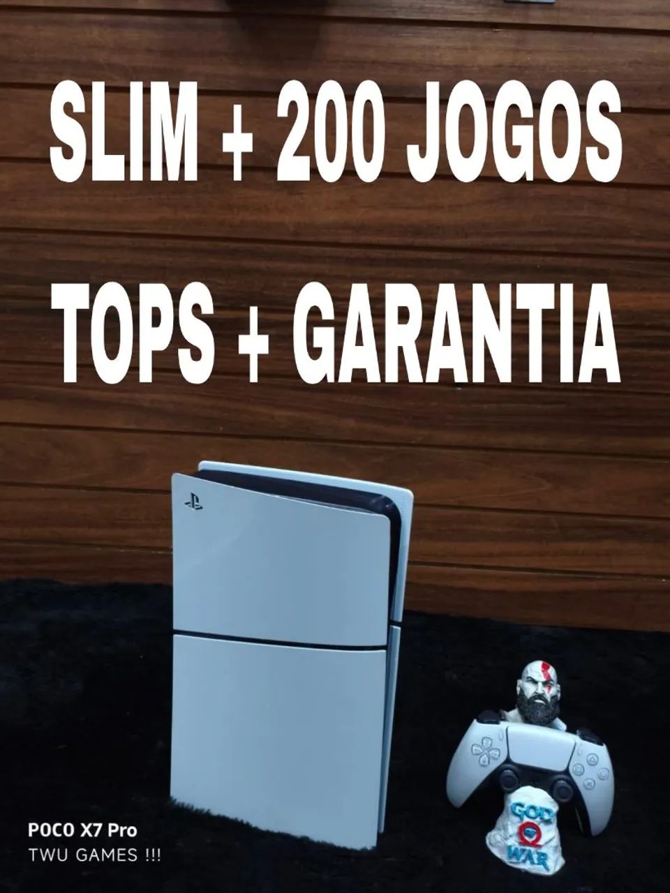 PS5 + 200 JOGOS TOPS 