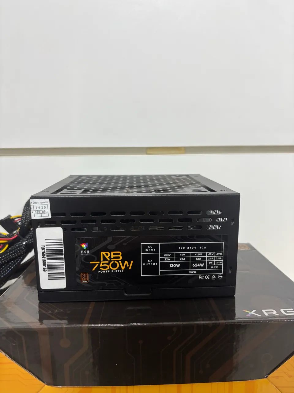 Fonte Gamer RB750W 80plus RGB - Foto 2