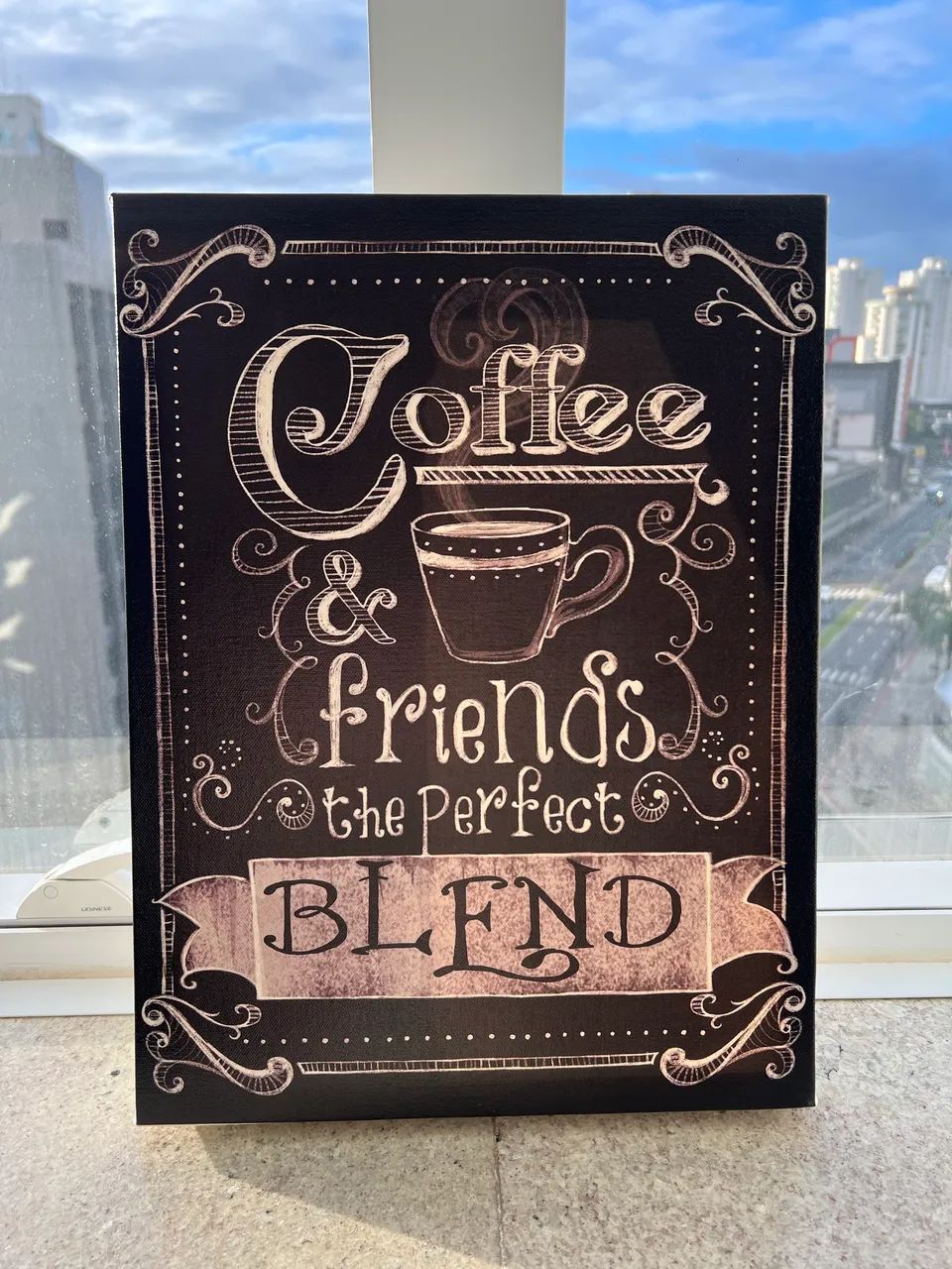 Quadro Decorativo: Café e amigos, a combinação perfeita - Foto 5