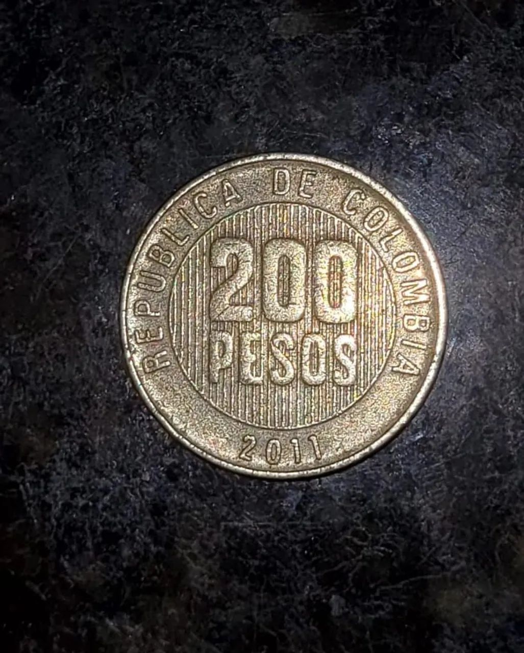 moeda de 200 pesos de 2011