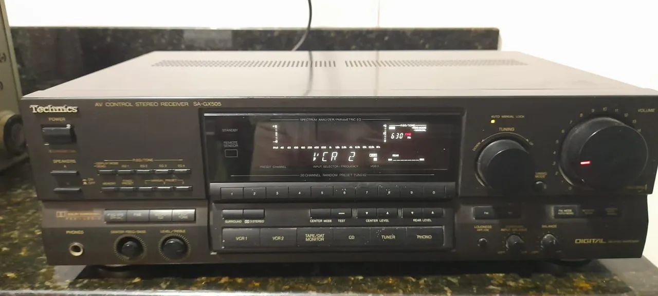 Receiver Technics SA-GX505 - Aparelhos de Som - Rio Marinho