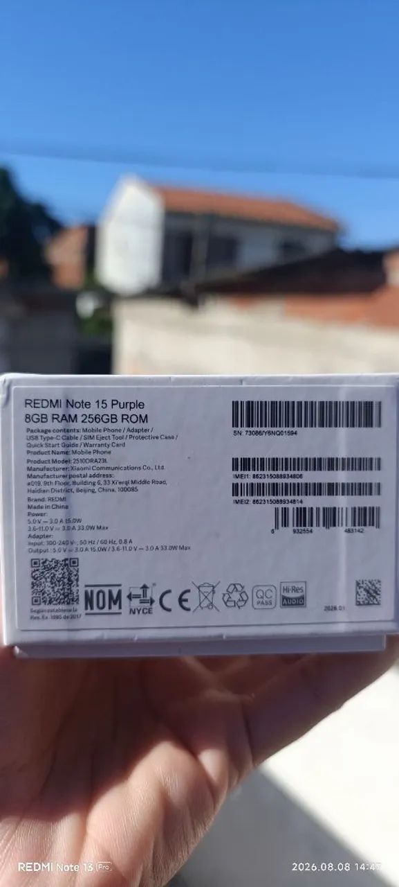 Redmi Note 15 256GB Semi Novo Na Caixa - Foto 5