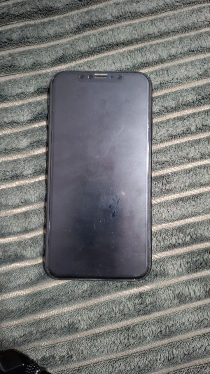 iPhone XR 64GB Preto 77% Bateria Caixa Original