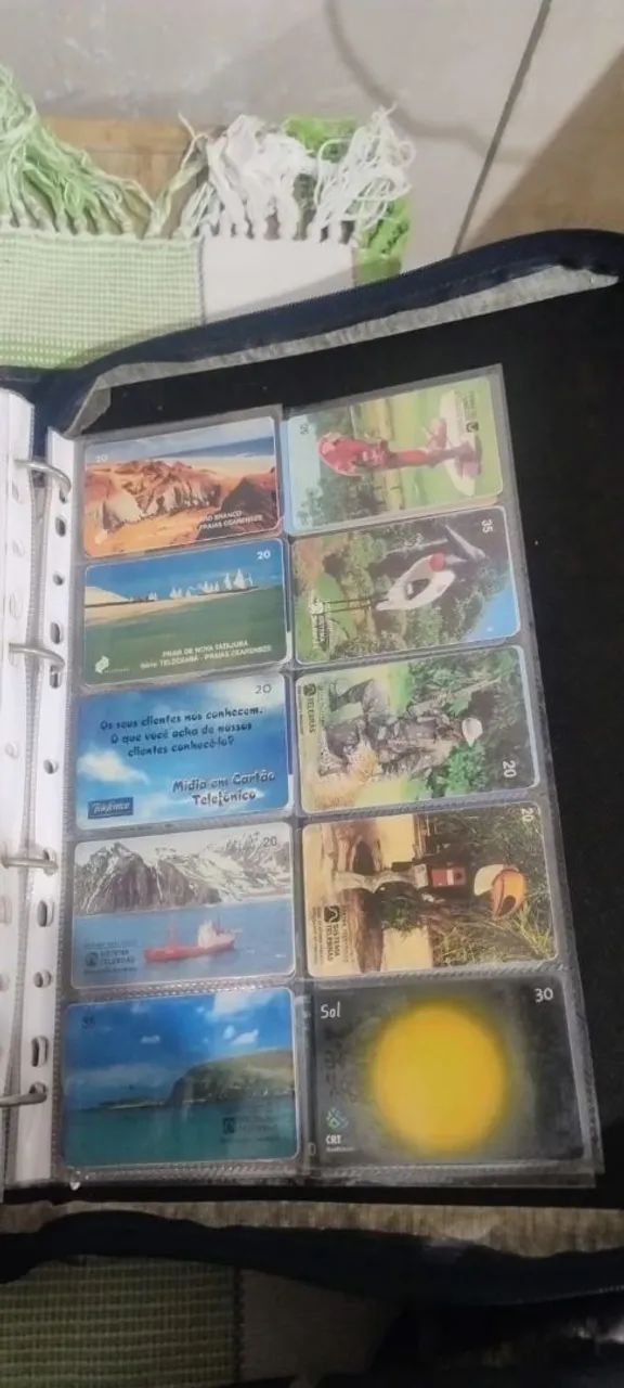 Cartão telefone antigos  - Foto 4