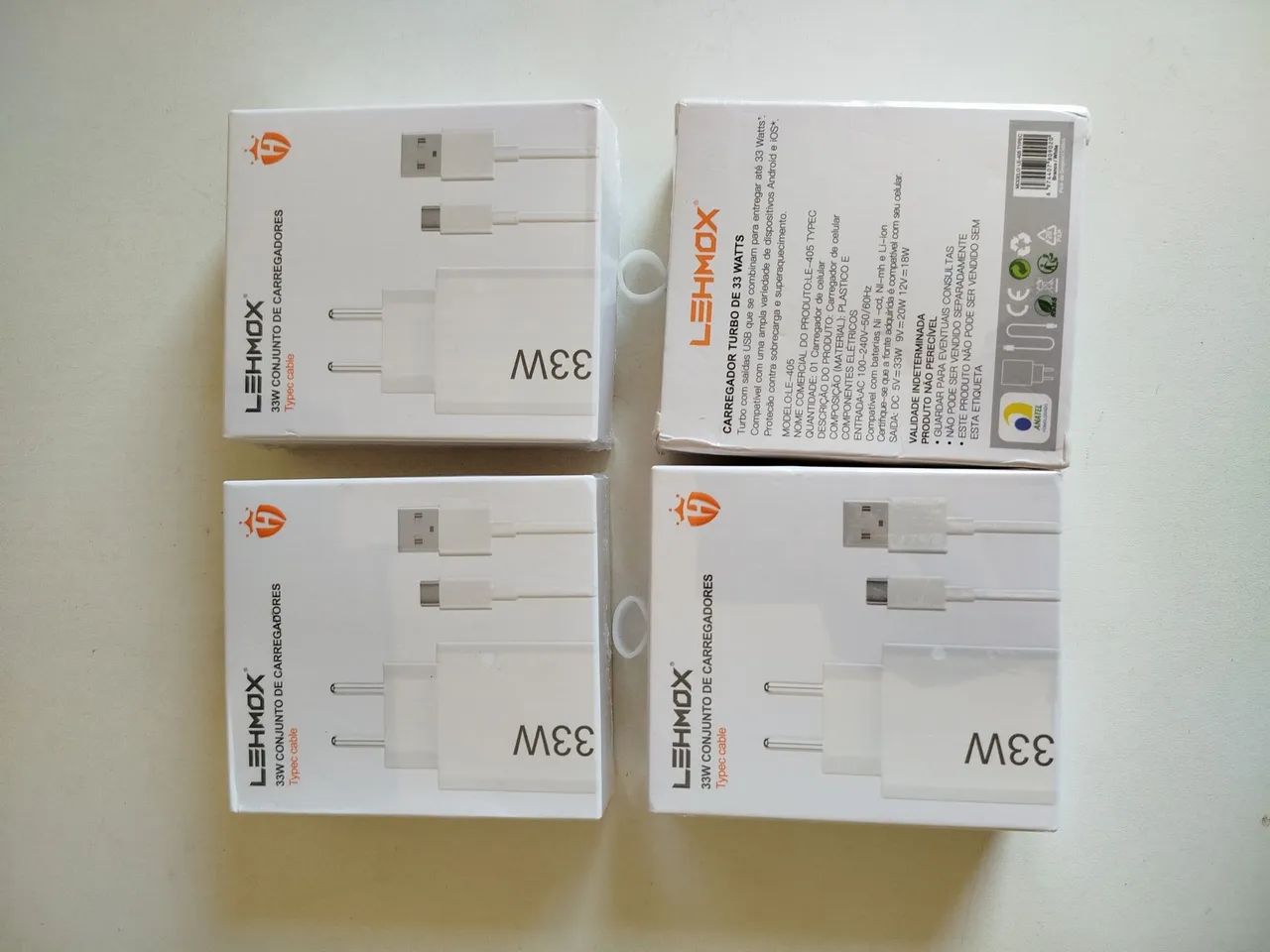? Carregador Turbo 33W USB-C | Carga Rápida | Novo | - Foto 3