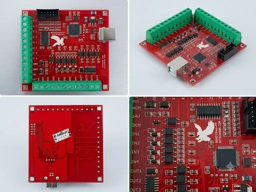Placa Controladora CNC Mach3 USB 4 Eixos Bitsensor BSMCE04U-PP - Foto 3