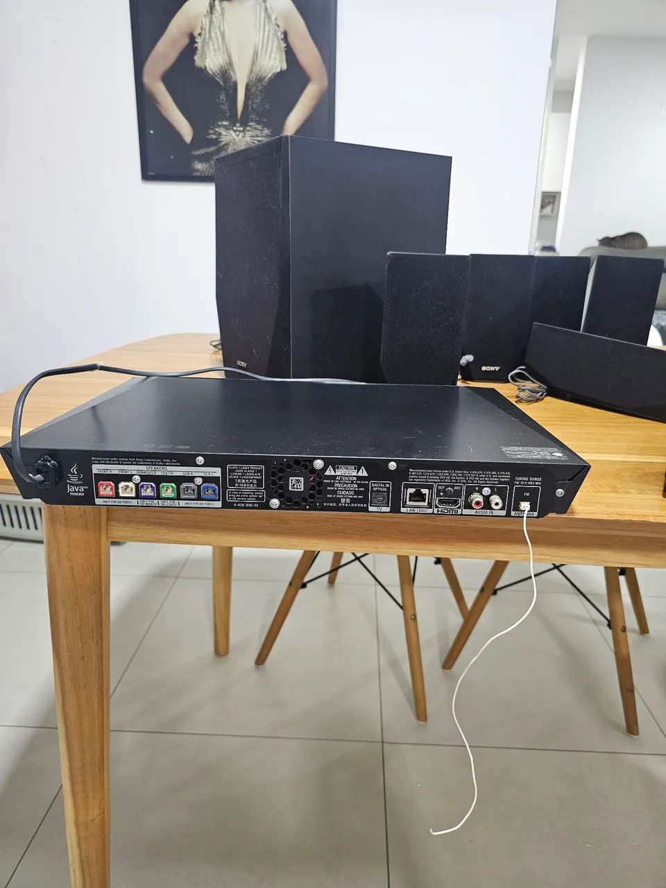 Home Theater Sony BDV-E2100 5.1 Blu-ray 3D Bluetooth HDMI ARC - Foto 4