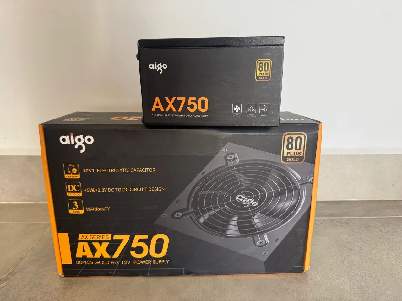 Fonte AIGO AX750  - Foto 2