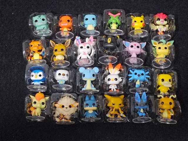 Advent Calendar Pokemon 2023 Sem Caixa 24 Funko Pocket Pop 4 Cms