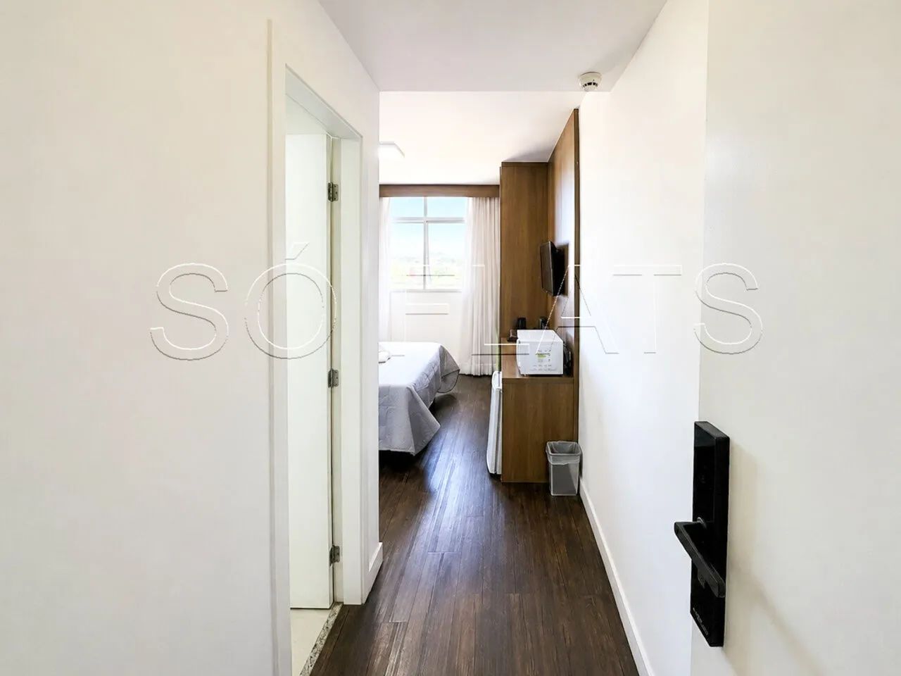 Flat mobiliado no Itapoã com 1 suíte e vaga no Itapoã Executive Hotel - Foto 4