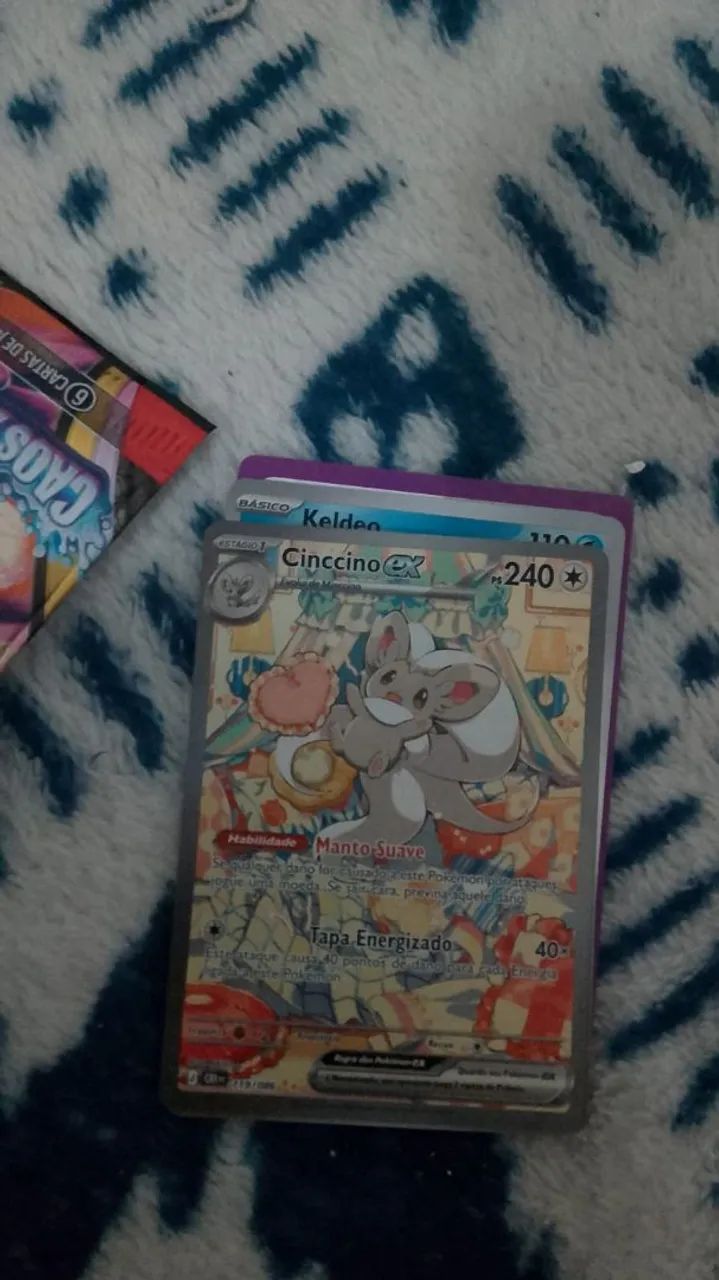 cinccino ex versão caos ascendente 