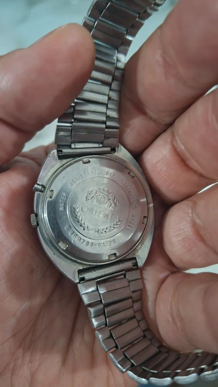 Vendo Relógio Orient automático três chaves muito funcionando perfeitamente  - Foto 4