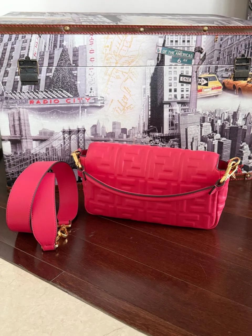 Bolsa Fendi rosa, Nova - Foto 2
