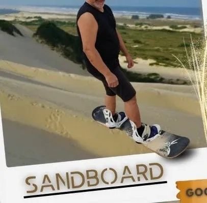 Prancha SandBoard com Bindings