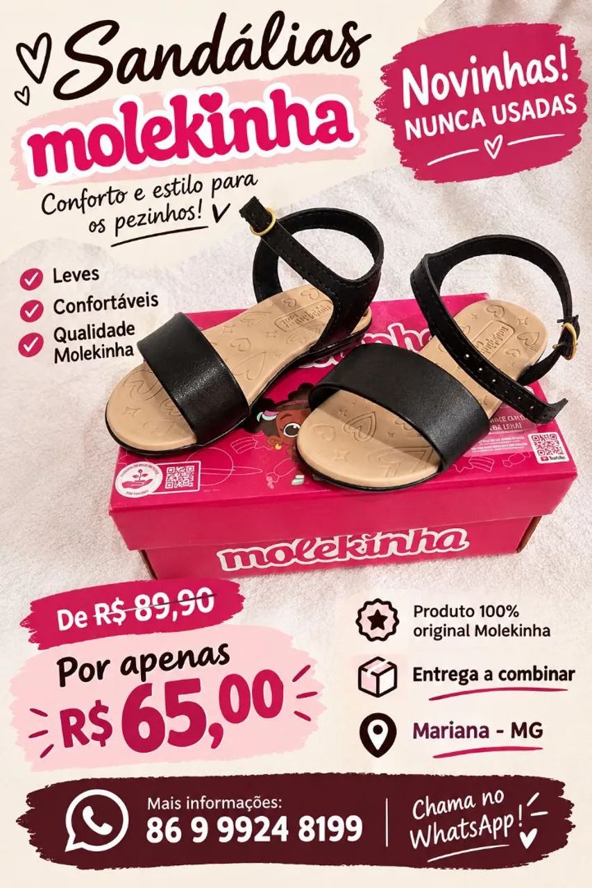 Sapatos infantis 