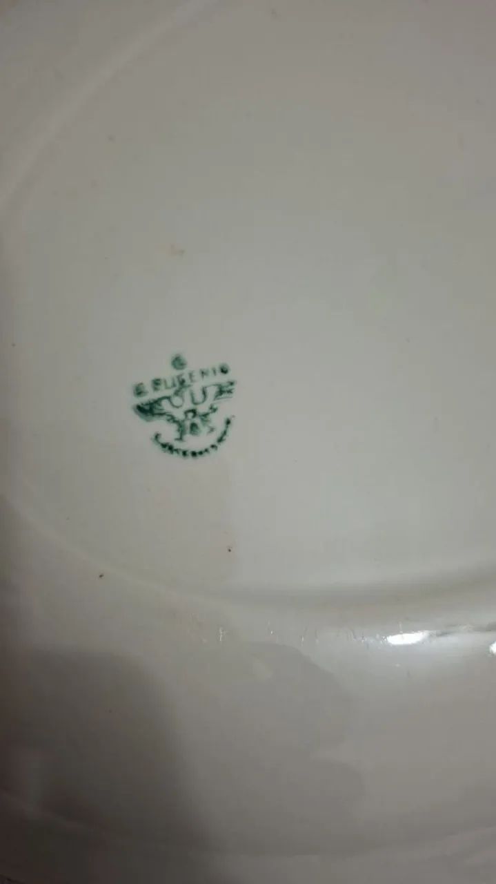 Antiguidade Travessa porcelana Cerâmica Santo Eugênio - São José dos Campos  - Foto 2