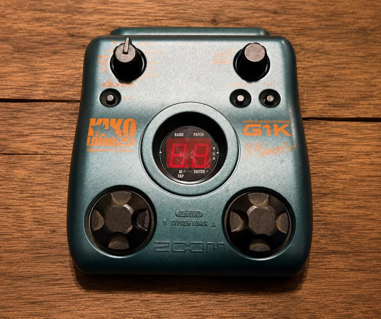 Pedal Zoom G1K Kiko Loureiro Signature Edition - Com Caixa
