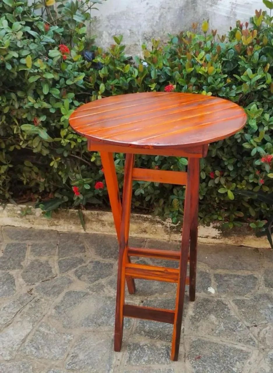 Mesa bistrô dobrável 