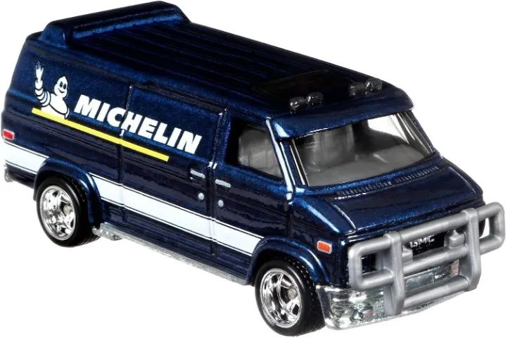 Hot Wheels Premium GMC Panel Van Michelin - Foto 2