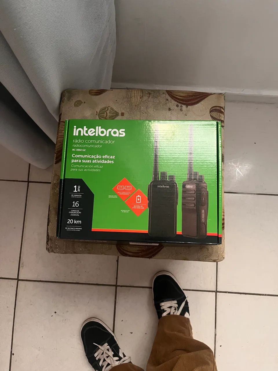 Rádio Comunicador Intelbras