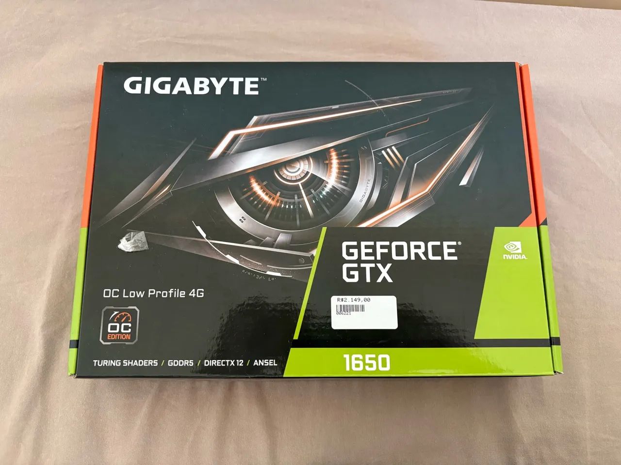 GTX 1650 low profile 