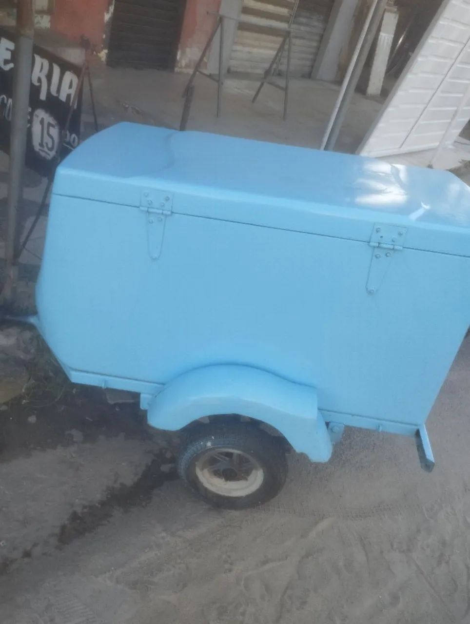 Vende se reboque Bara moto de acrílico  - Foto 3