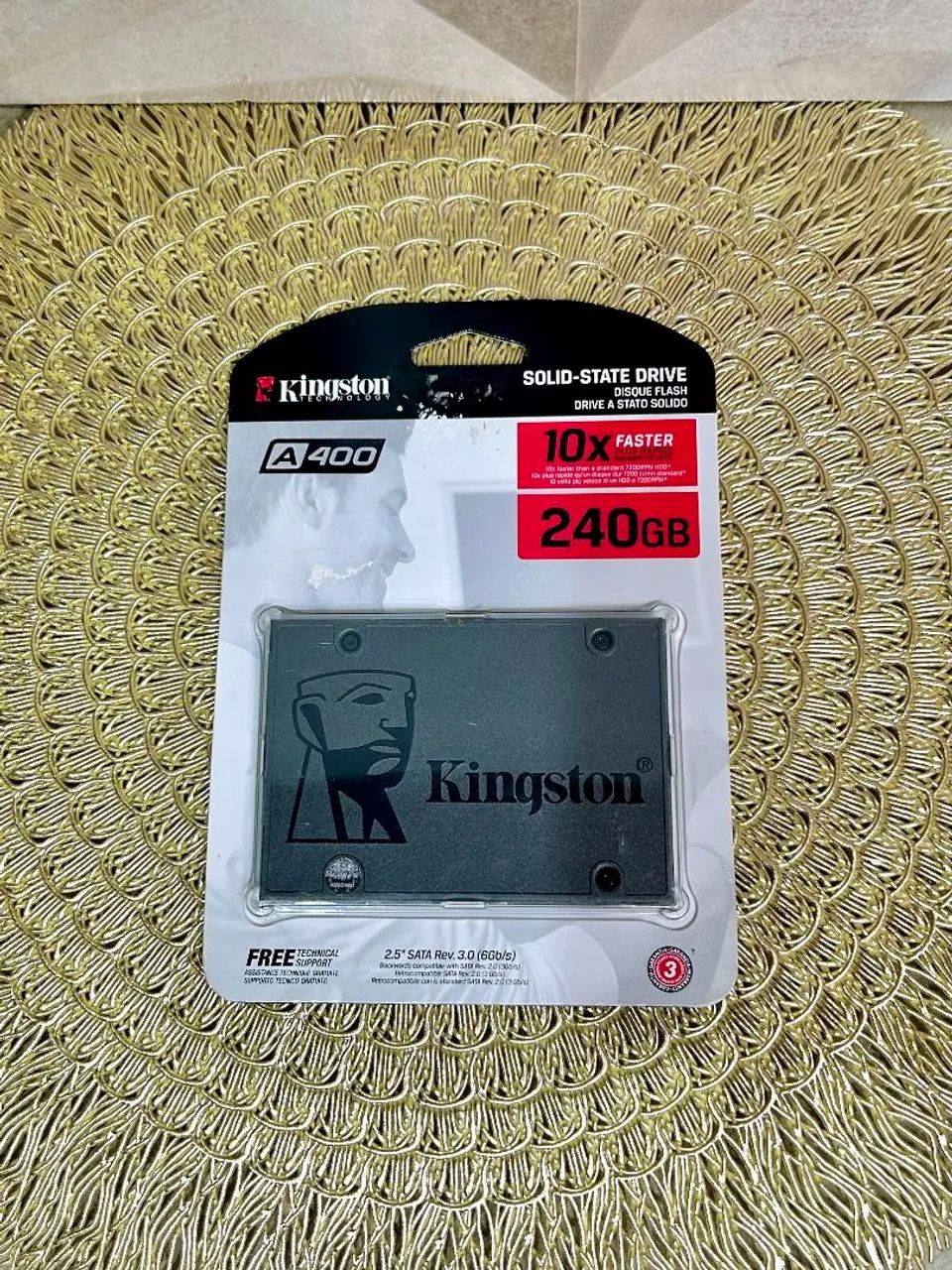 SSD Kingston Sata 240GB - Mais velocidade e desempenho para seu PC!