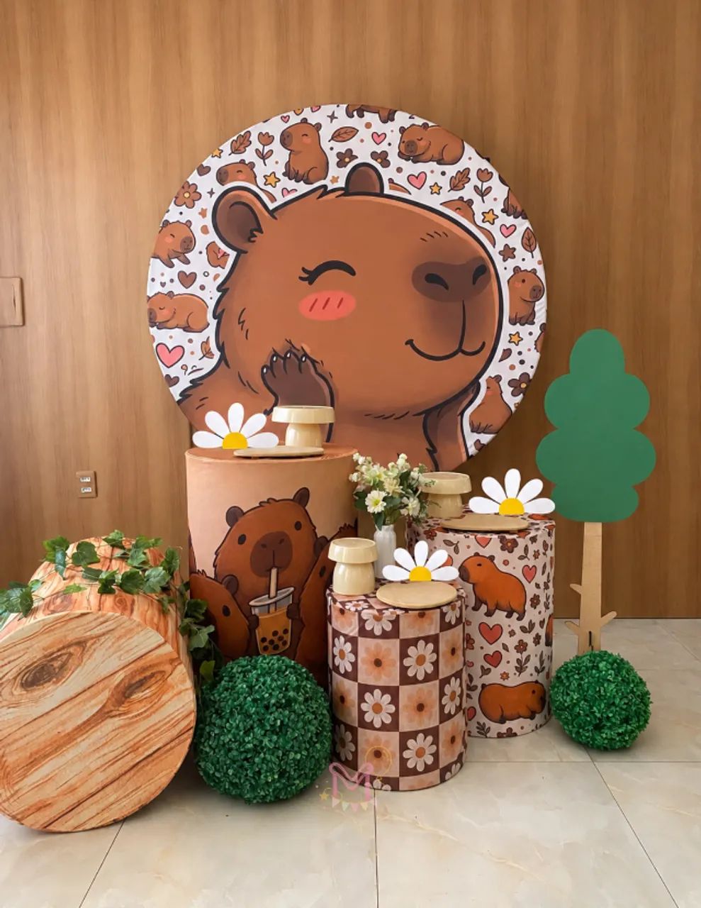 Decoração Festa Capivara 