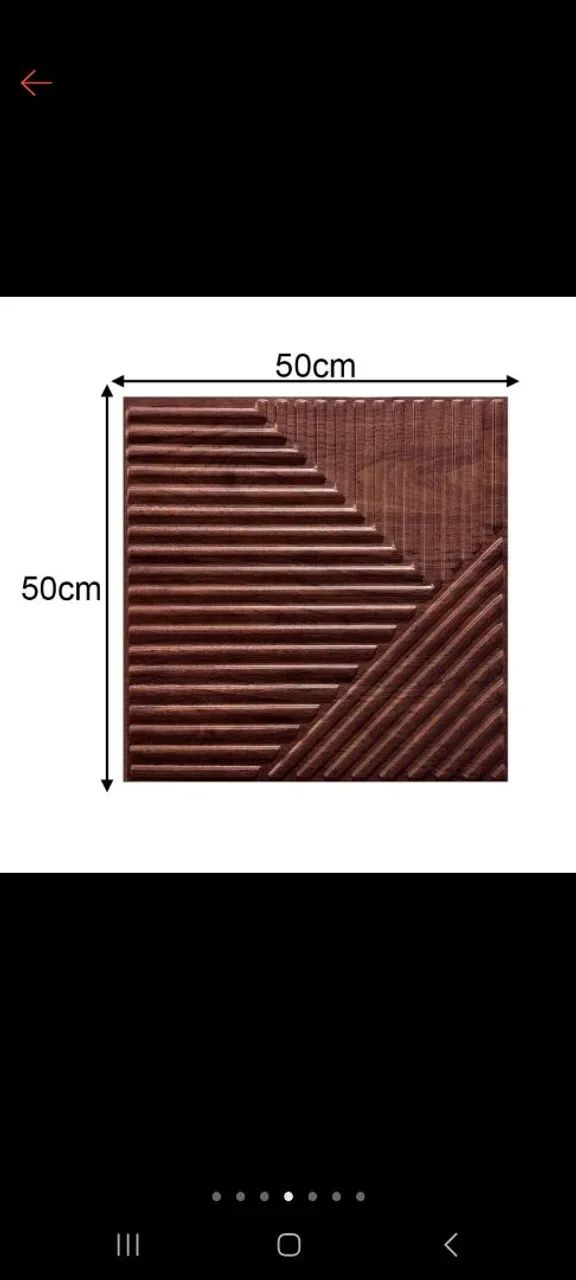 Placa de PVC estilo madeira. - Foto 2