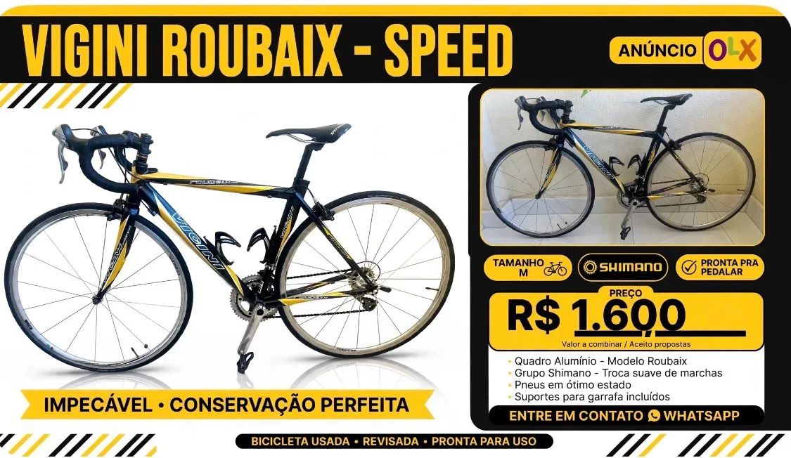 *Bicicleta Speed Vicini Roubaix - Excelente Estado!*