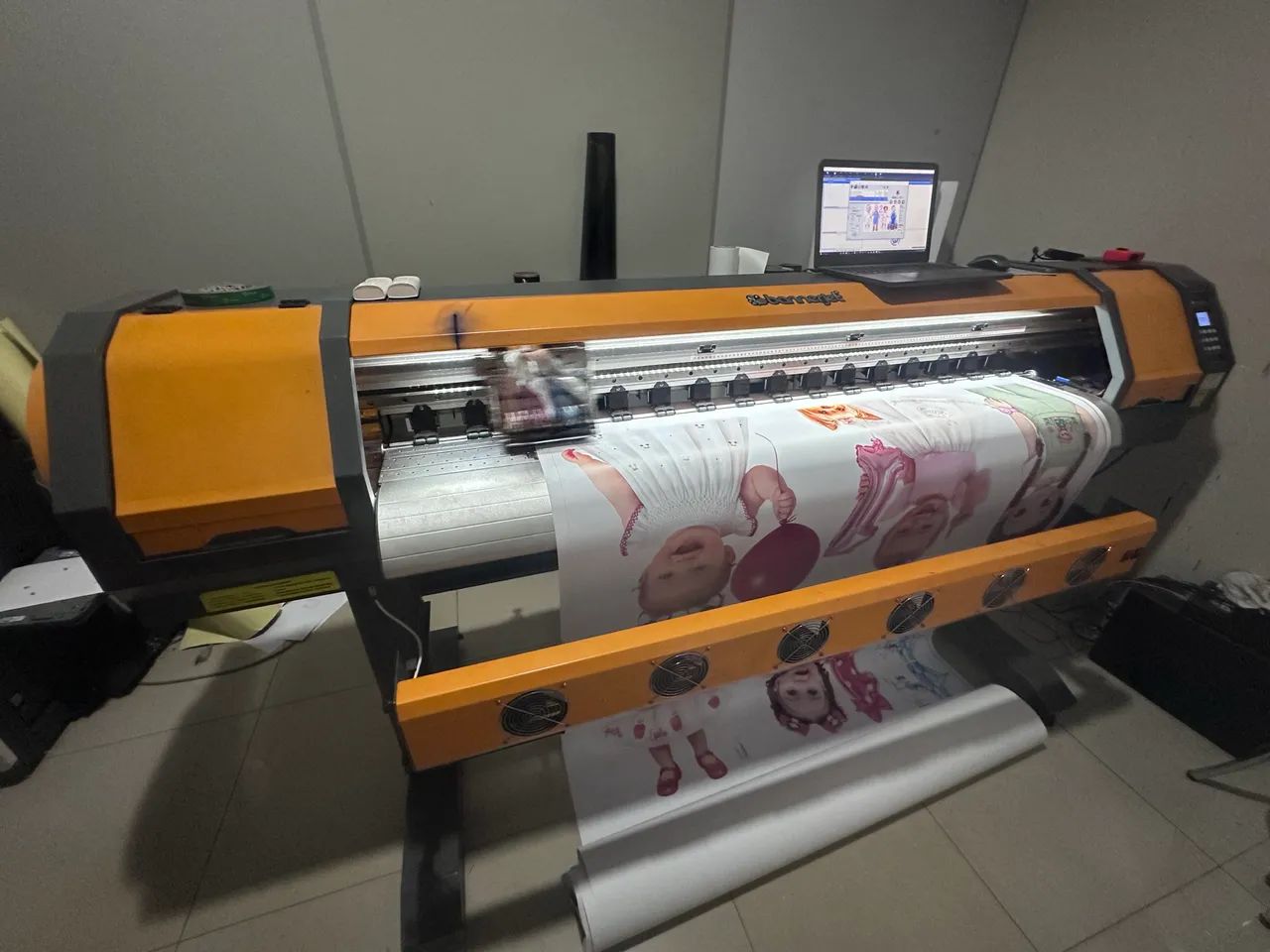 Plotter de Impressão Bannerjet 2 cabeças DX6 - Foto 3