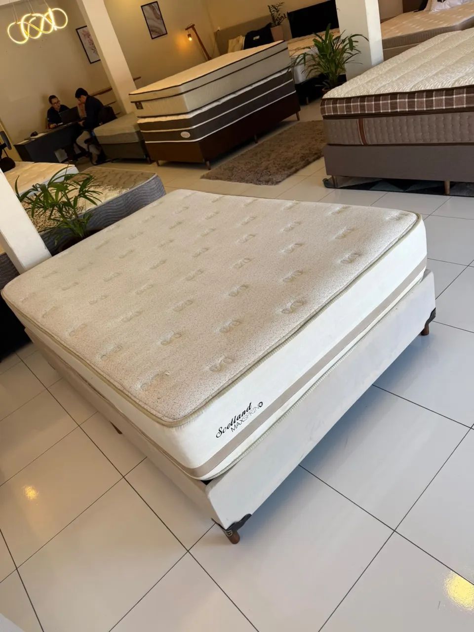Cama Box Casal MAXSPRING SEMINOVA - ENTREGO  - Foto 3