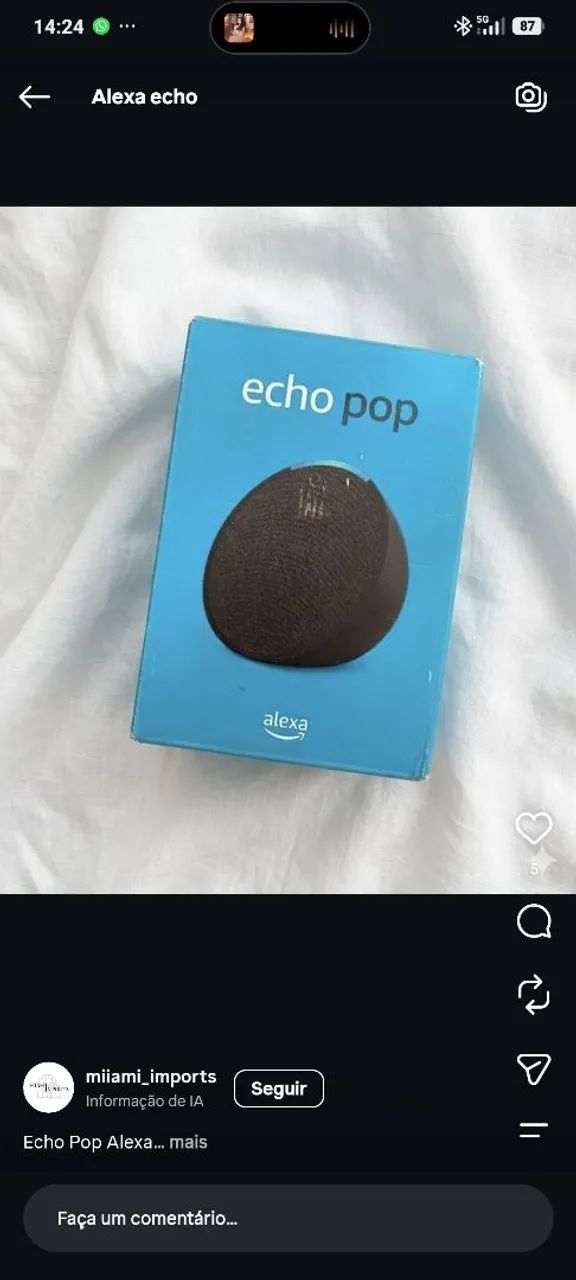 Alexa Echo Pop  - Foto 2