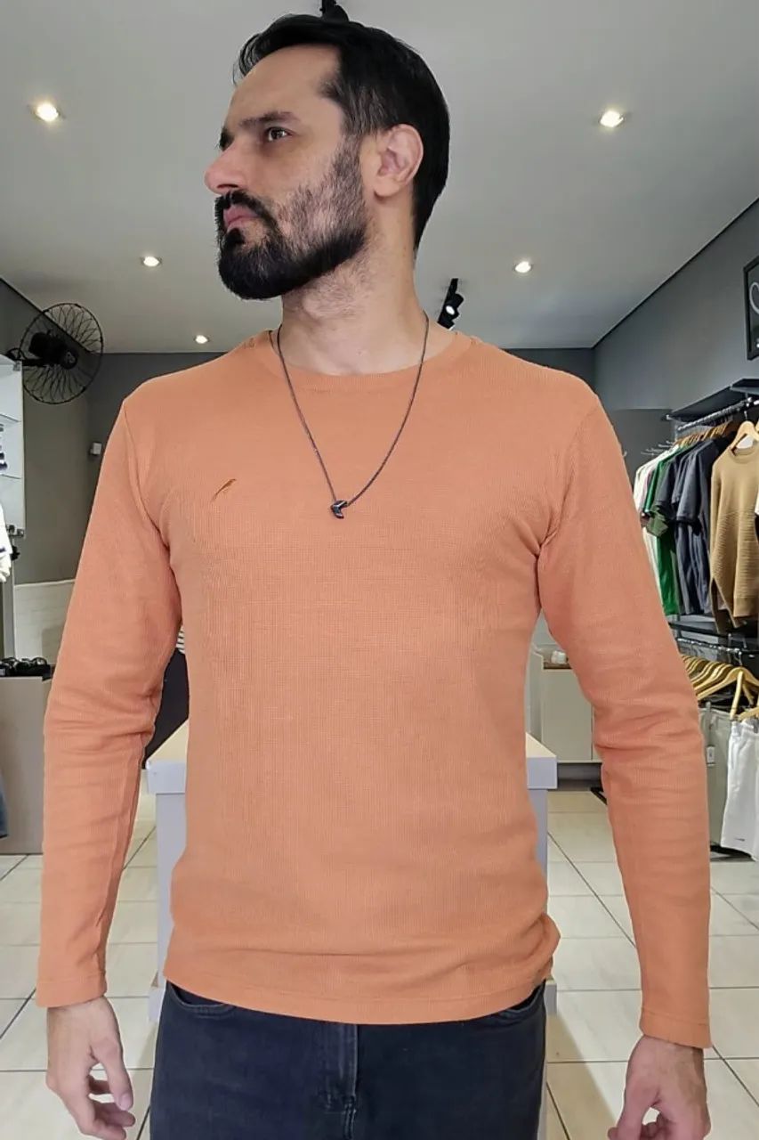 Camiseta Manga Longa P ao G2 - Foto 3