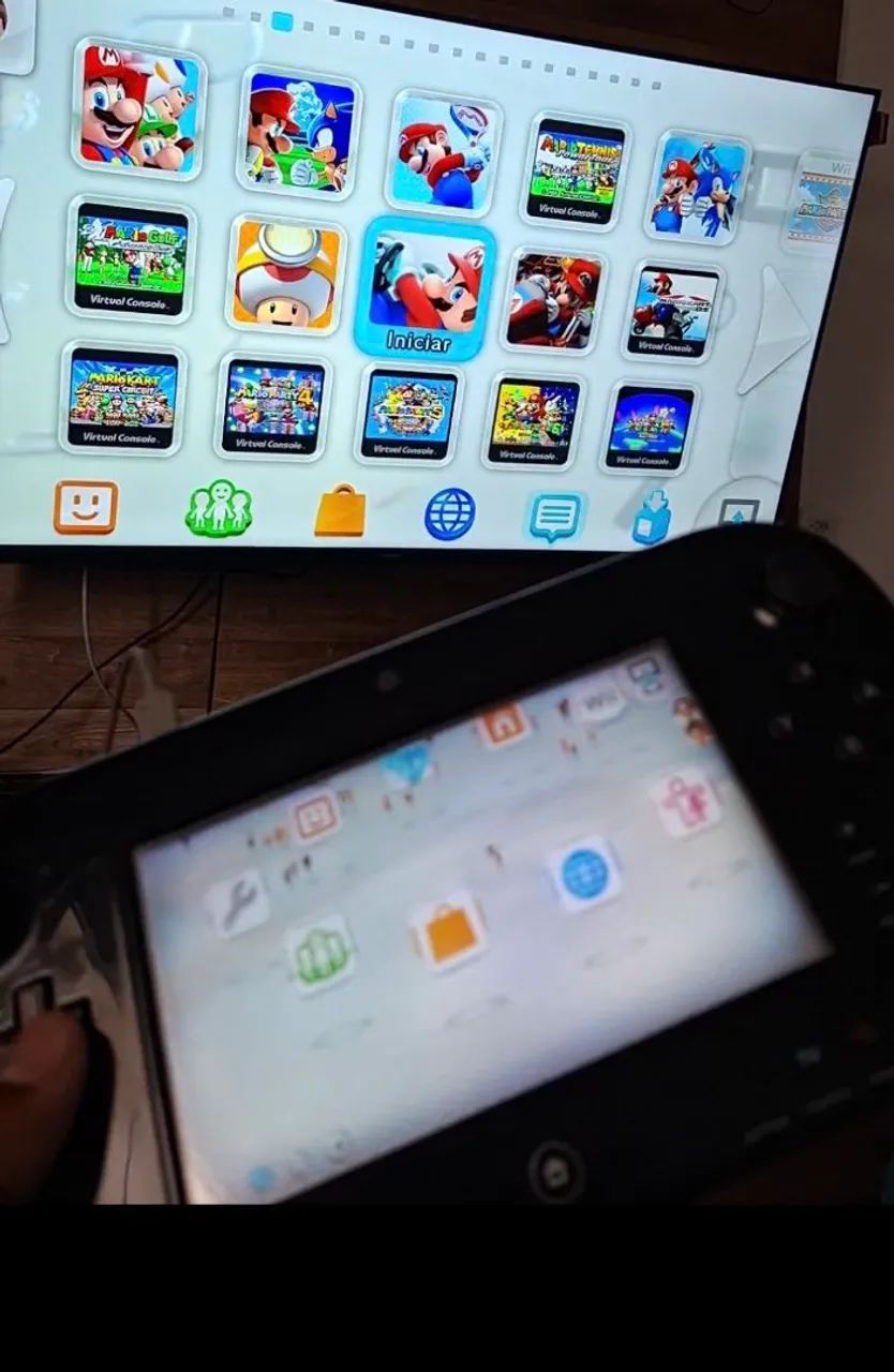 Nintendo wii u desbloqueado  e completo 