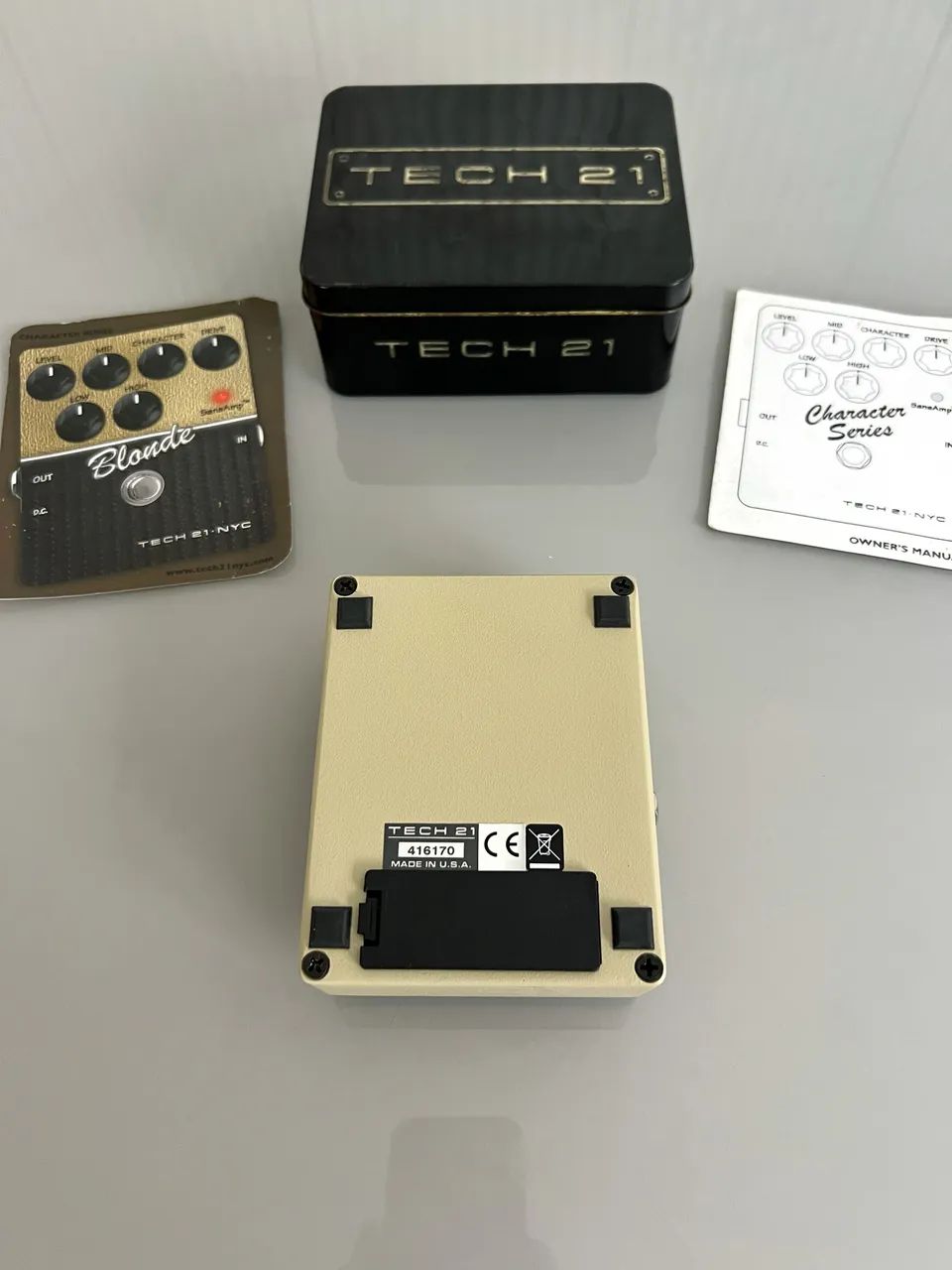 Pedal Blonde Sansamp Tech 21 - Instrumentos musicais - Cruz das