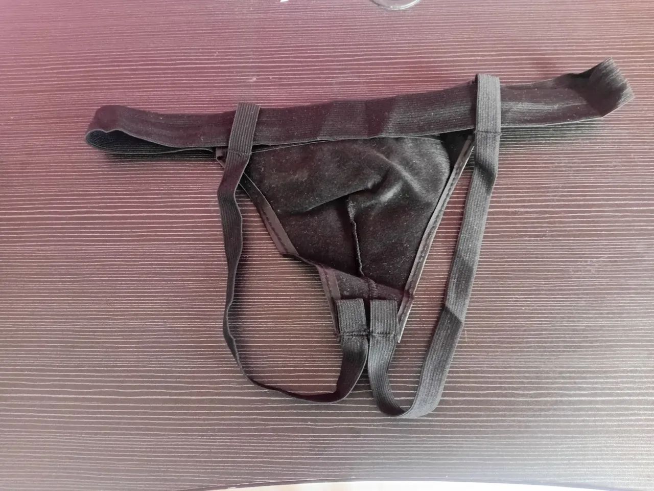 Cueca Jockstrap Couro  - Foto 2