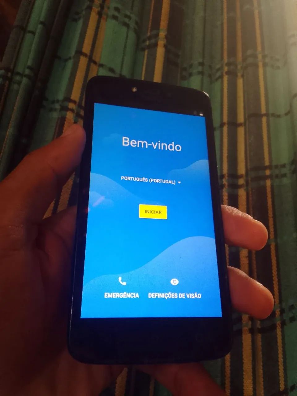 Celular moto g quebra galho