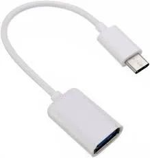 Adaptador Otg Usb Tipo C Para Usb Fêmea 3.0 Preto Compatível Com Celular Notebook Tablet P