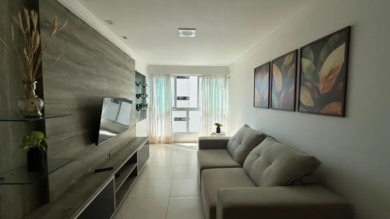 Alugo apto mobiliado 2 qtos no Cabo Branco