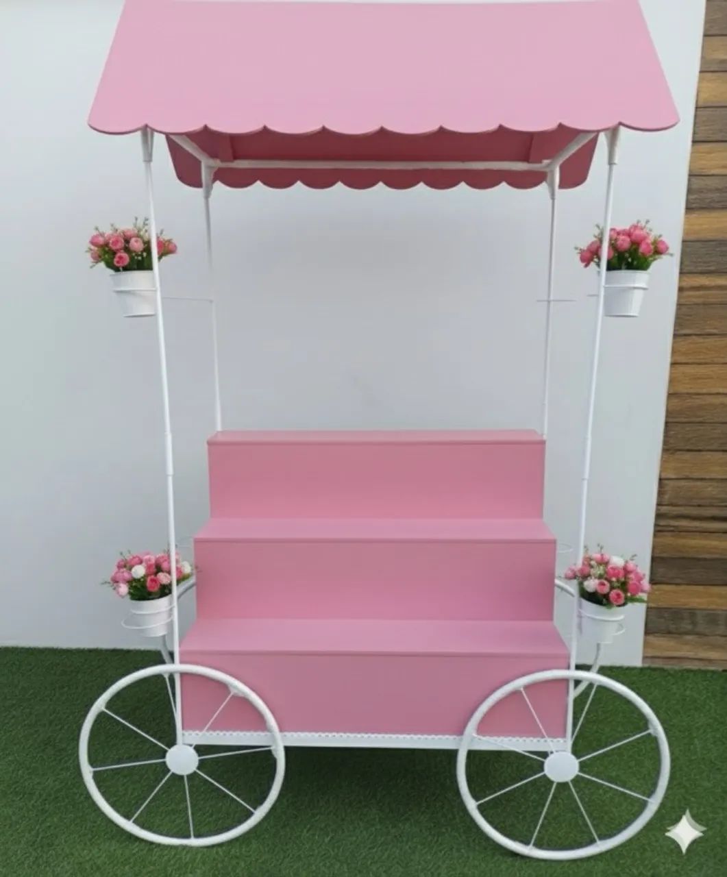 Lindo carrinho de doces gourmet  - Foto 4