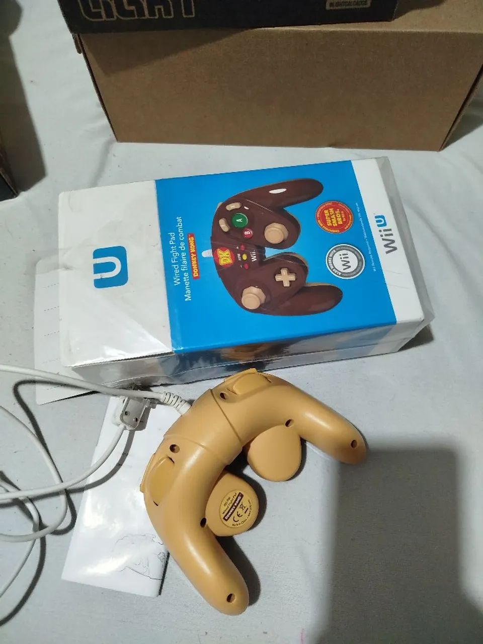 Controle wiiu U GameCube donkey Kong  - Foto 2