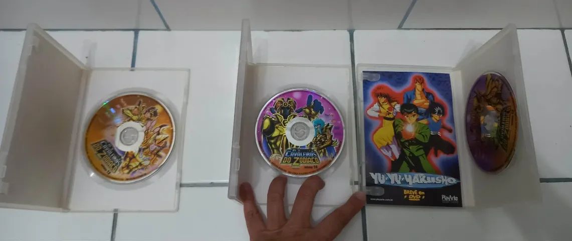 Coleção DVD Cavaleiros do Zodíaco Original PlayArte Cavaleiros de
