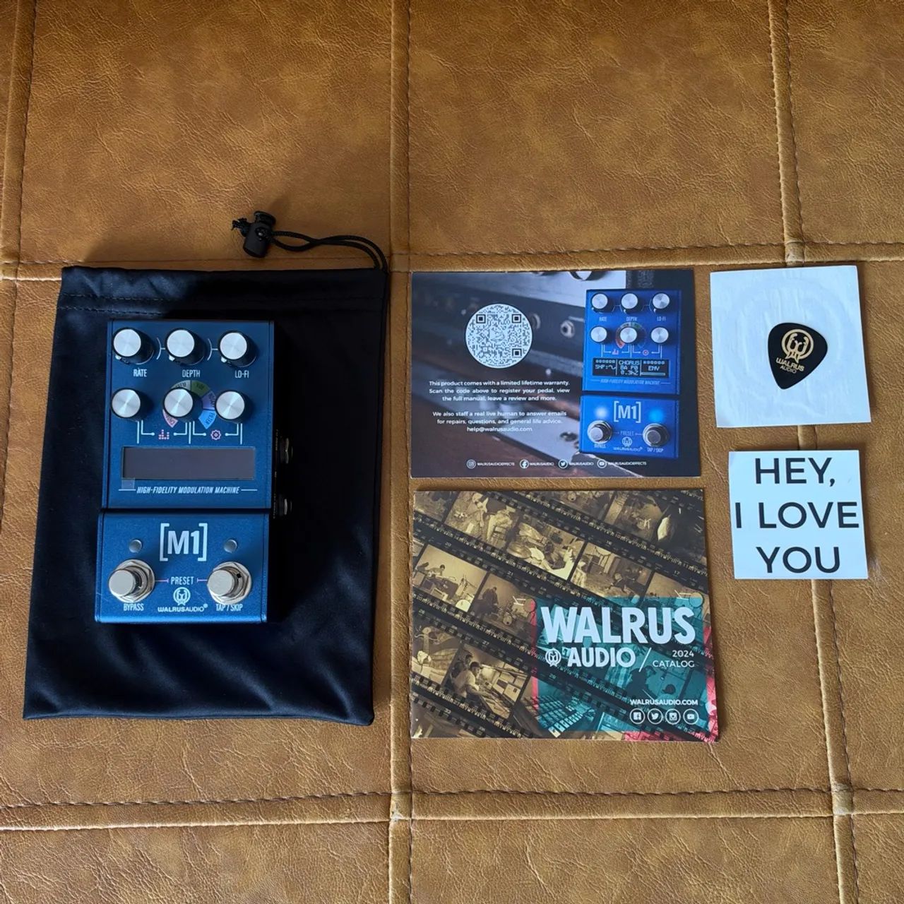 Pedal Walrus M1 MKii - Impecável 
