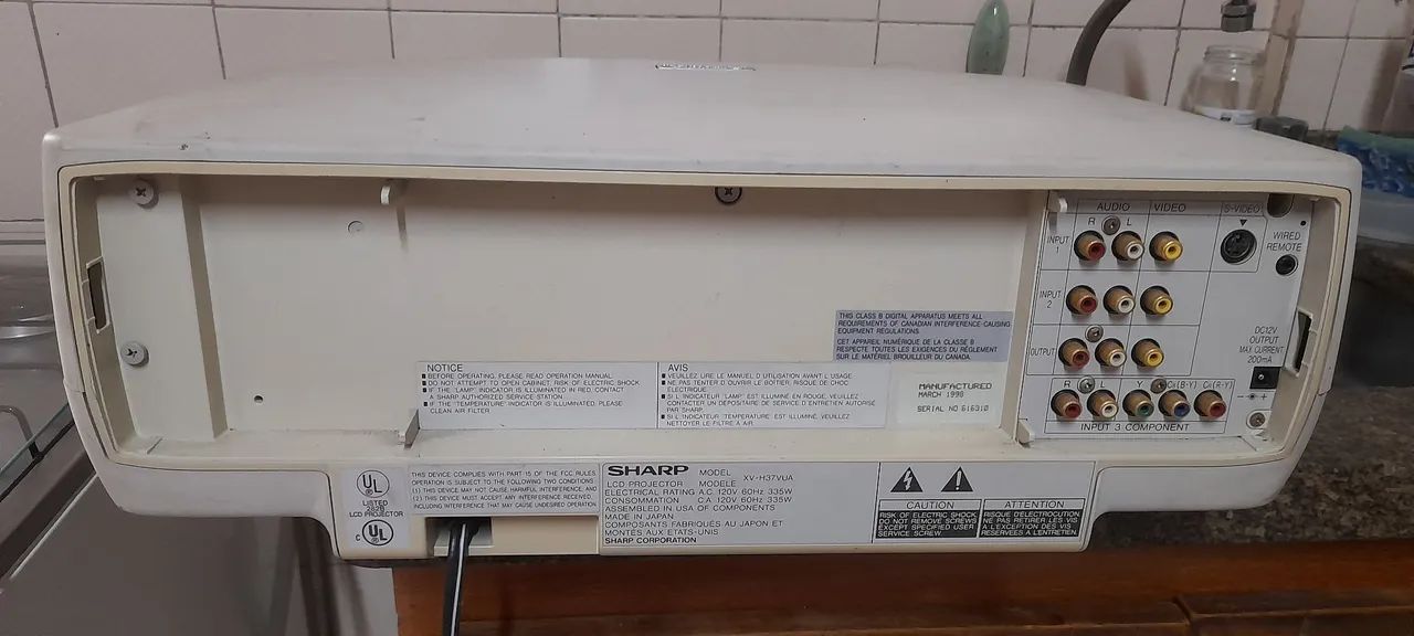 Projetor Sharp Liquid Cristal  H37VUA - Foto 3
