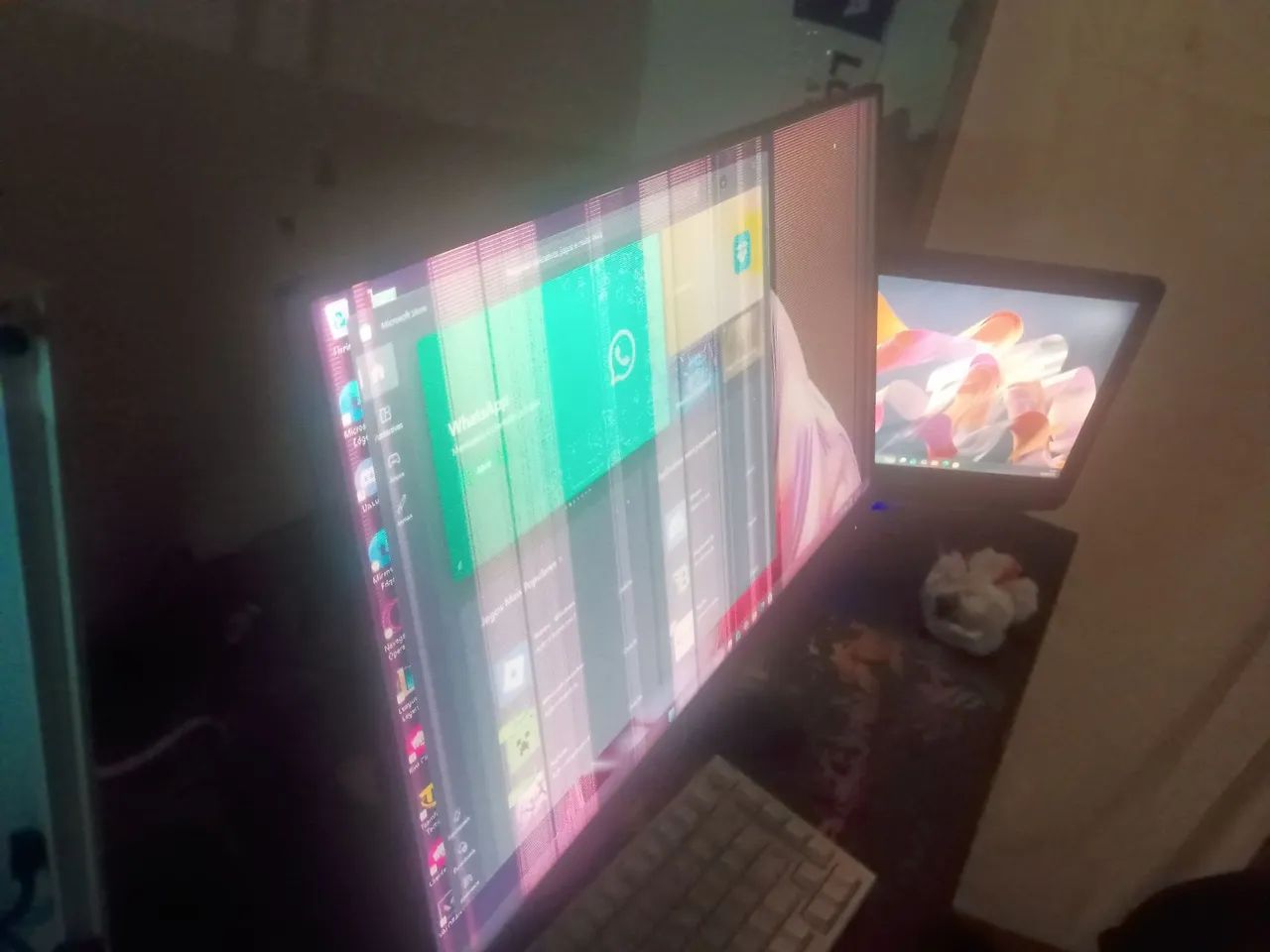 Monitor AOC 165 hz ( com defeito na tela ) - Foto 2