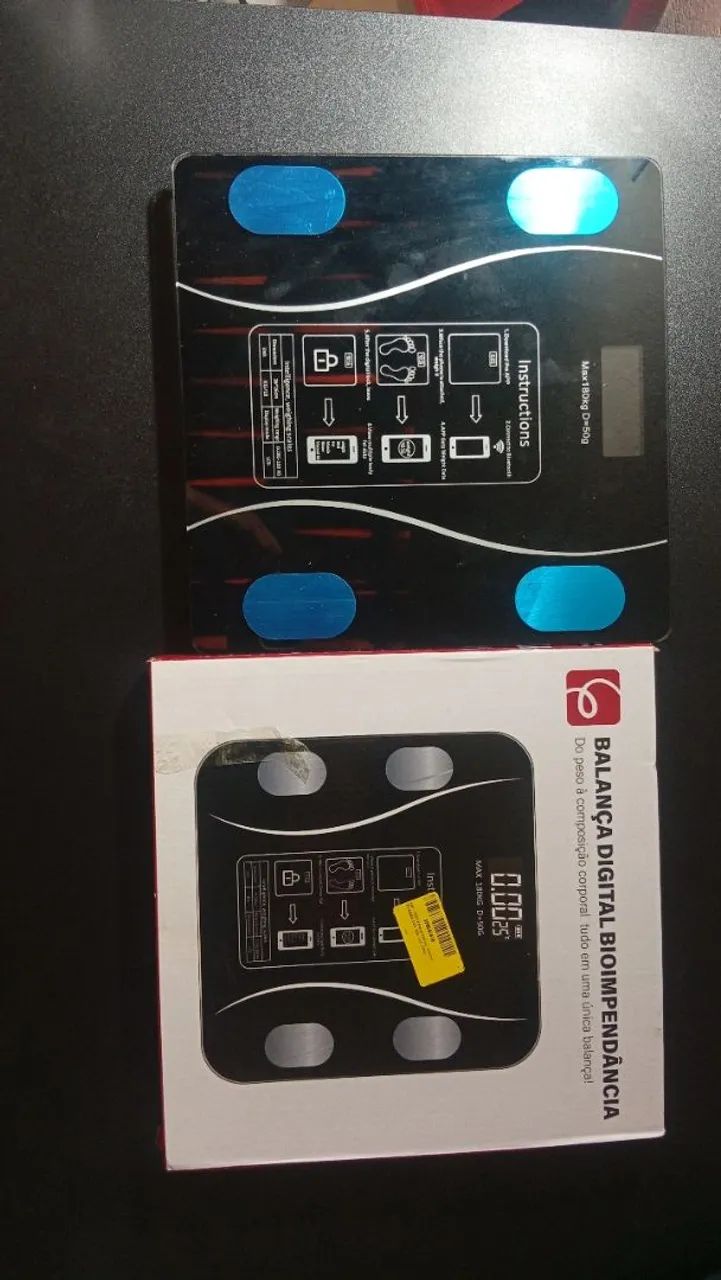 Balança Digital Epsilton Inteligente Bluetooth Até 180kg - Foto 2